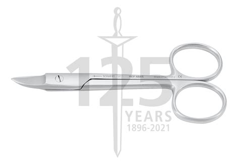 Beebee Crown Scissors Serrated Curved 12 Cm 4845