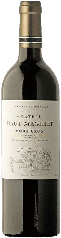 Chateau Haut Maginet Rouge Aoc Bordeaux Opimian