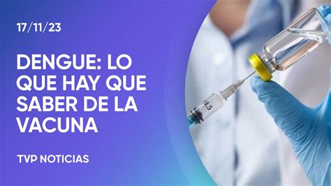 Vacuna Contra El Dengue Lo Que Hay Que Saber Youtube