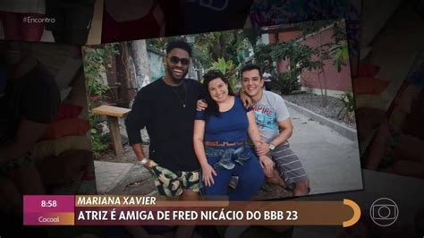 Mariana Xavier se emociona e conta que já sabia que Fred Nicácio