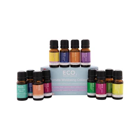 Eco Modern Essentials Aroma Essential Oil Ultimate Wellbeing 10ml X 12 Pack