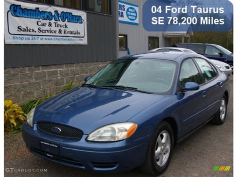 2004 True Blue Metallic Ford Taurus SE Sedan 55622063 GTCarLot