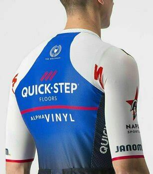 Castelli Quick Step Alpha Vinyl Climber S Jersey Belgian Blue