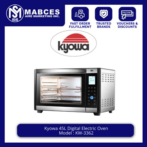 Kyowa 45L Digital Electric Oven KW 3362 Lazada PH