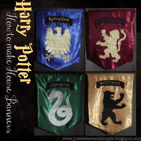 Just Sweet And Simple Harry Potter Banner Tutorial