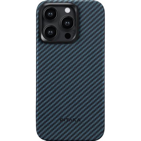 Чехол PITAKA MagEZ Case Pro 4 для iPhone 15 Pro карбоновый кевлар ...