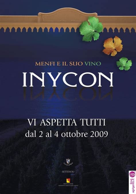 Menfi Inycon Aperte Le Iscrizioni Per La Festa Del Vino I Love