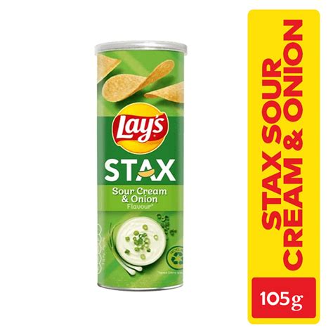 Lay S Stax Sour Cream Onion G Citimart