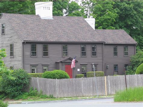 Capt Samuel Ayer House Haverhillessex Massachusetts An Ancestor Of