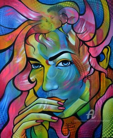 Portraits Pop Art Par Jeannette Guichard Bunel