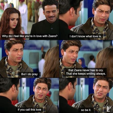 Srk Preity zinta veer zaara | Favorite movie quotes, Best movie quotes ...