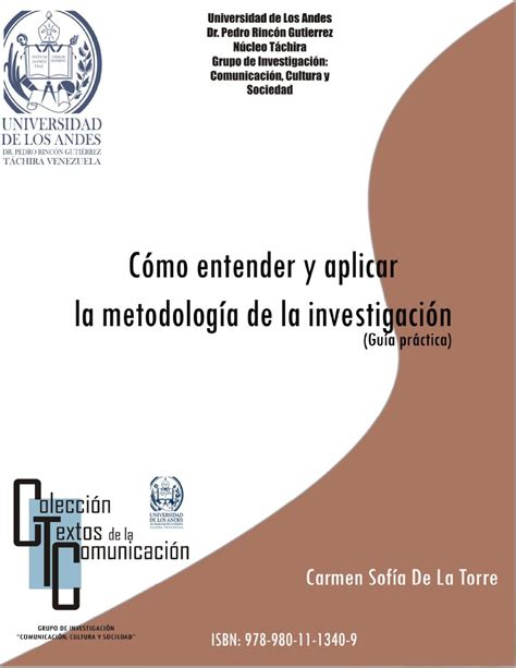 Cómo Entender Y Aplicar La Metodología De La Investigación By Grupo De