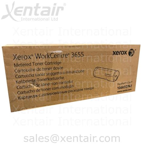 Xerox WorkCentre 3655 Toner Cartridge 106R02742