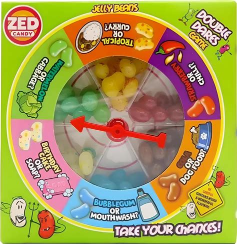 Zed Candy Double Dares Jelly Bean Game Extreme Edition 120 G Pack Of