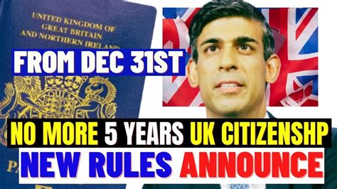 New Rules For Uk Citizenship Announced To Take Effect From December British Citizenship New