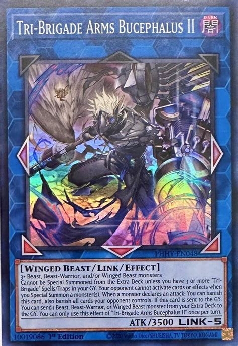 Tri Brigade Arms Bucephalus II PHHY EN048 Preise YuGiOh Photon