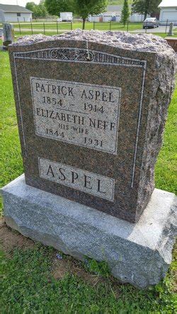 Martha Elizabeth Neff Aspel M Morial Find A Grave