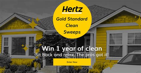 Hertz Gold Standard Clean Sweepstakes - The Freebie Guy®