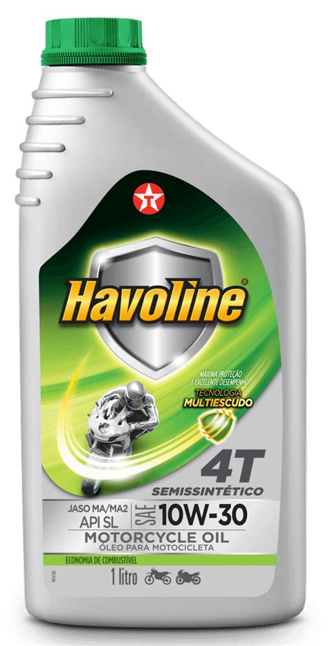 Óleo Para Motor Havoline 4T 10W30 Óleo Para Moto 1L Giro Autopeças