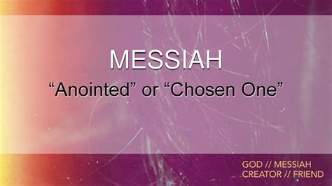 Knowing Jesus As Messiah Ppt Download