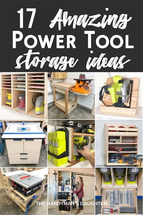 17 Genius Diy Power Tool Storage Ideas The Handymans 49 Off