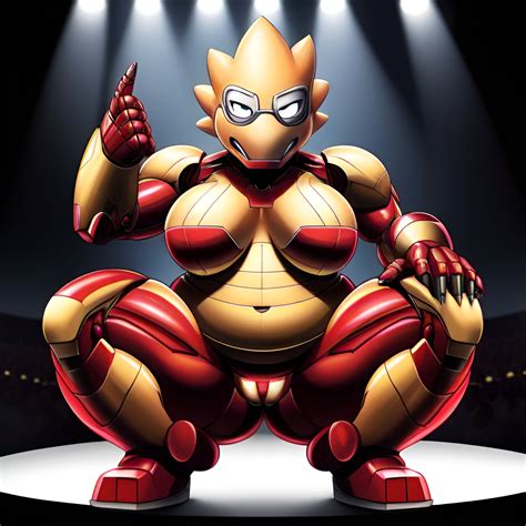 Rule 34 1girls 2020s 2023 Ai Generated Alphys Anthro Armor Big