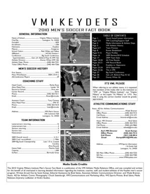 Fillable Online 10MSMedia Guide Indd VMI Keydets Fax Email Print