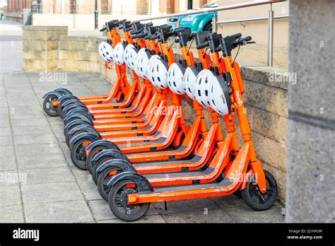 Orange E Scooter Hi Res Stock Photography And Images Alamy