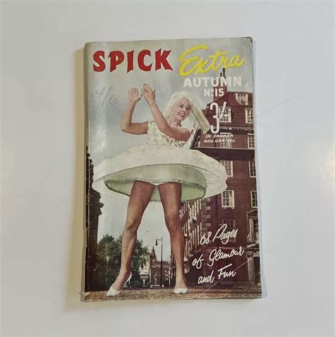 VINTAGE RARE SPICK Span Glamour Extra Magazine No 33 From Winter 1969