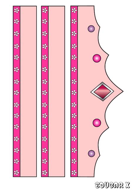 Molde De Coroas De Reis E Princesas Os Molde De Coroas Da Realeza J