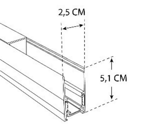 Szyna Magnetyczna Natynkowa 100cm LEDstyl Pl