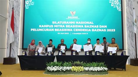 STKQ RESMI BERMITRA BEASISWA DENGAN BAZNAS