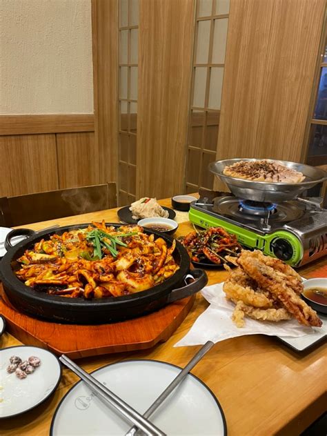 수원 인계동 오적회관 오징어 코스 신상 수원시청역 맛집 인계동 회식장소 24시간 식당 네이버 블로그