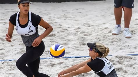 Canadas Bansley Wilkerson Earn Silver At Beach Volleyball World Tour