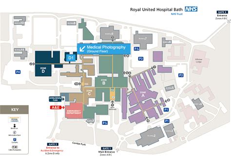 Maps | Royal United Hospitals Bath