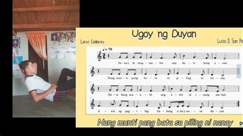 Ugoy Ng Duyan Composed By Levi Celerio And Lucio D San Pedro Youtube