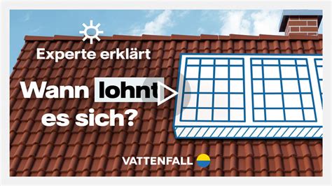 So Lohnt Sich Eine Photovoltaikanlage I Vattenfall