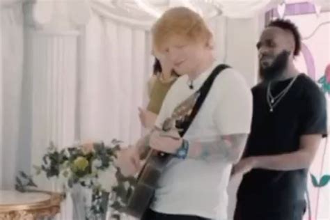 Ed Sheeran 'Crashed a Wedding' and Performed New Song for Bride and Groom