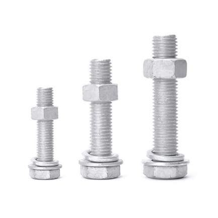 China HDG DIN933 Hex Head Bolt Hot Dipped Galvanized Manufacturers And