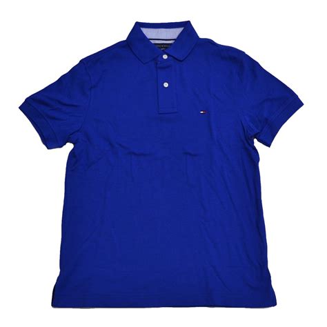 Tommy Hilfiger Mens Custom Fit Interlock Polo Shirt