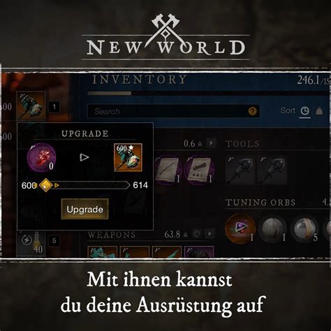 New World De On Twitter Stelle Her Und Verbessere Deine Ausr Stung