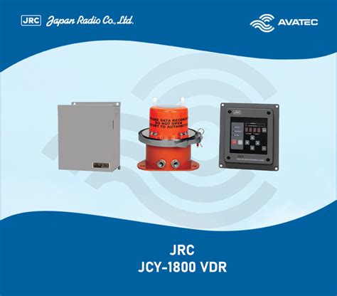 Jrc Jcy Vdr Avatec Marine