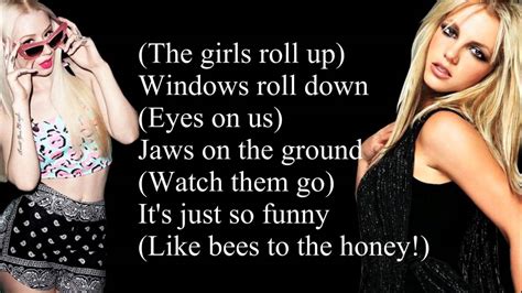 Britney Spears Ft Iggy Azalea Pretty Girls Lyrics Youtube