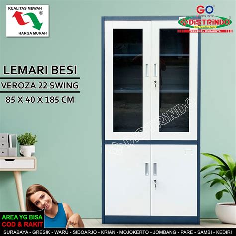 Jual Lemari Arsip Lemari Kantor Lemari Buku Swing Pintu Bukaan Plat