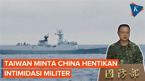 China Kerahkan Jet Tempur Dan Kapal Perang Taiwan Minta Hentikan