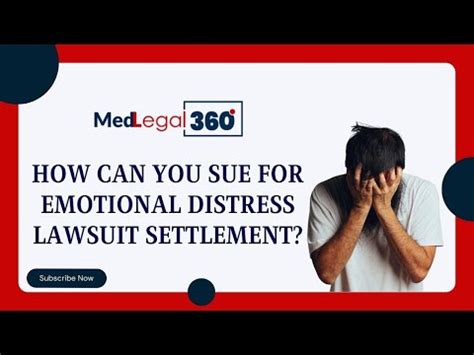 How Can You Sue For Emotional Distress Lawsuit Settlement YouTube