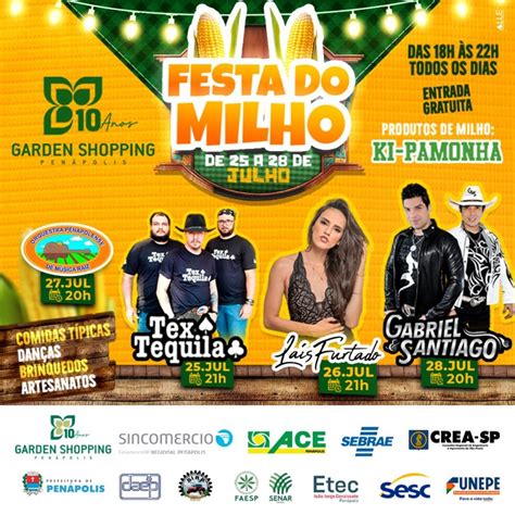 Interior Pen Polis Festa Do Milho Do Pen Polis Garden Shopping Come A