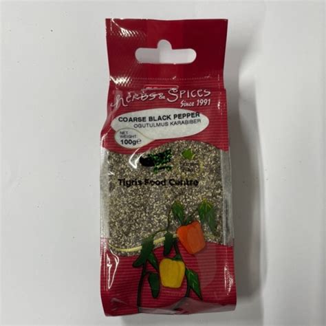 Gama Herbs And Spices Coarse Black Pepper 100g Tigris Online Shop