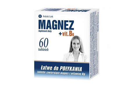 Magnez Vit B Tabletek Polski Lek Magnez Witaminy I Minera Y