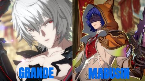 Gbvsr High Level Gameplay Grande Lucilius Vs Mabusin Seox Youtube